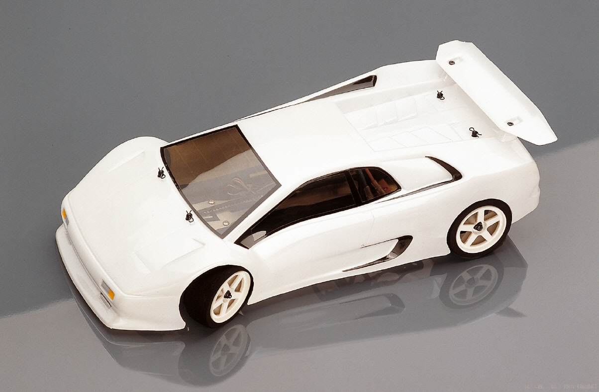 Caroserie LAMBORGHINI DIABLO (1:10, KYOSHO, termic) axe 260x200